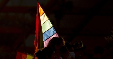 Bandera de la comunidad LGBT.