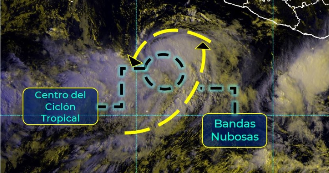 "Linda", que se formó este martes, se encuentra 590 kilómetros al suroeste de la ciudad costera de Manzanillo, en el occidental estado de Colima.