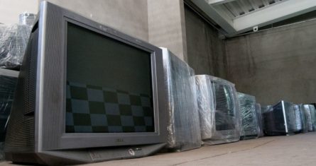 Televisores analógicos.