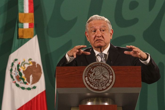 Andrés Manuel López Obrador, Presidente de México, en conferencia de prensa.