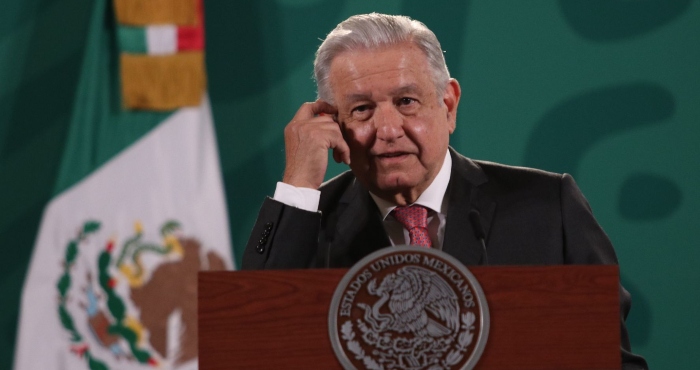 El Presidente Andrés Manuel López Obrador.