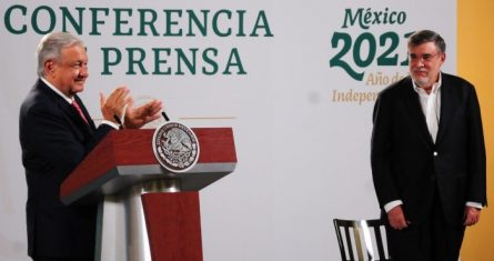 Andrés Manuel López Obrador, Presidente de México, anuncia la salida de Julio Scherer Ibarra como Consejero de la Presidencia.