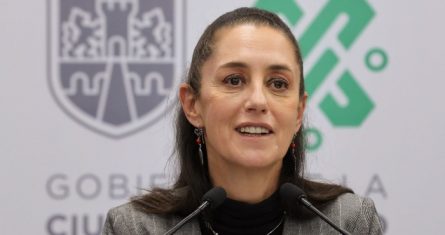 Claudia Sheinbaum, Jefa de Gobierno de la Ciudad de México.