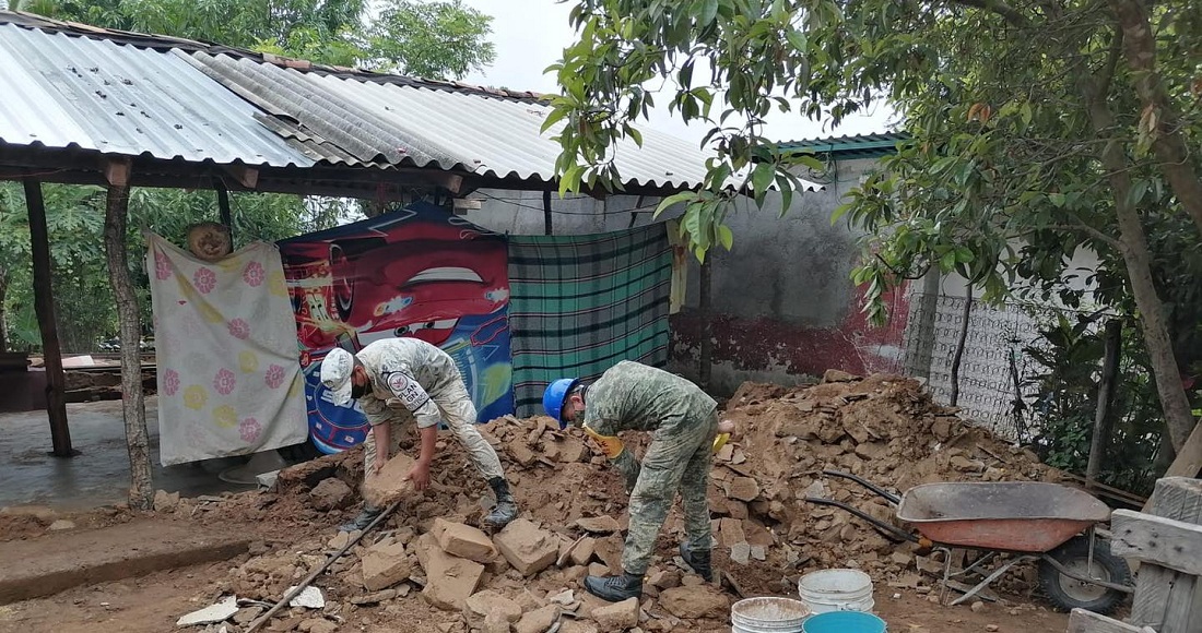 Damnificados por sismo de Acapulco