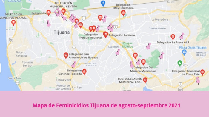 Feminicidios en BC