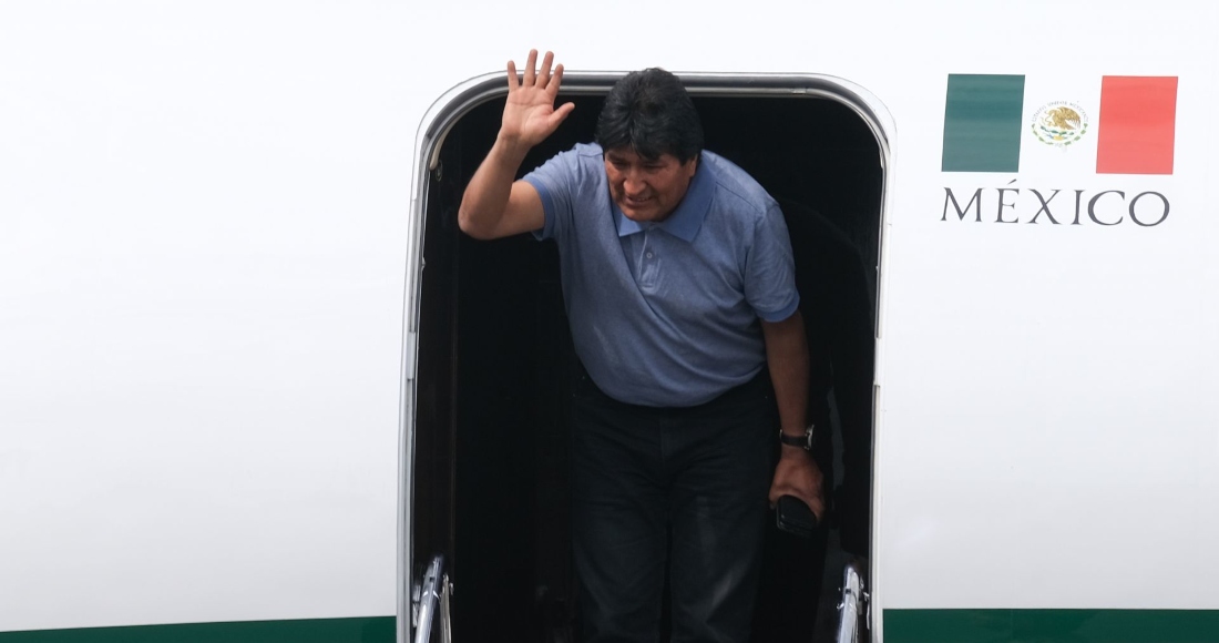 El 12 de noviembre de 2019, Evo Morales, expresidente de Bolivia, llegó a la Ciudad de México en el Hangar Presidencial del Aeropuerto Internacional de la Ciudad de México (AICM).