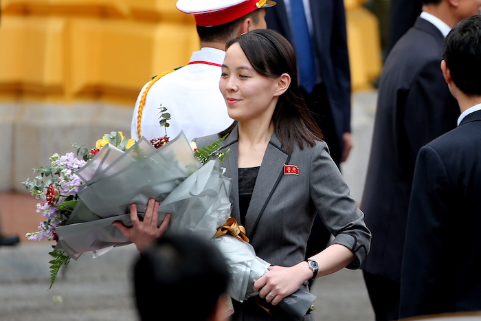 Imagen de archivo de Kim Yo-jong, la hermana del líder norcoreano, Kim Jong-un,