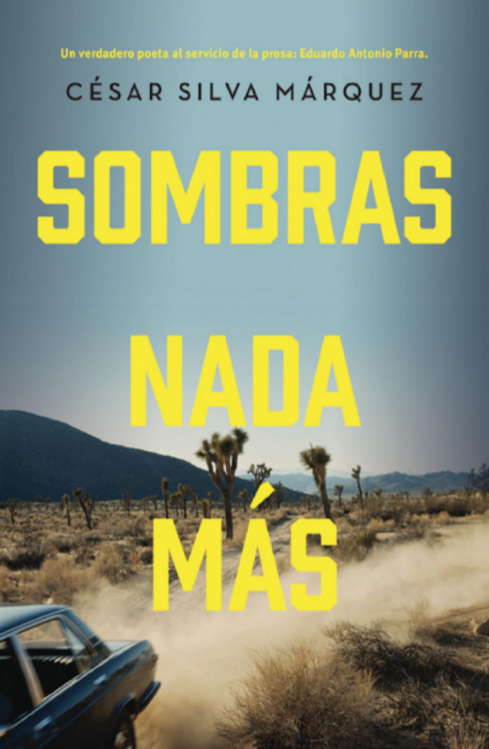 Portada del libro "Sombras nada más" de César Silva.