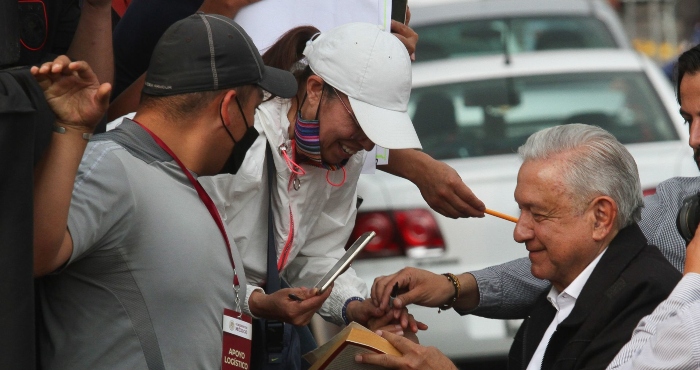 El Presidente Andrés Manuel López Obrador.