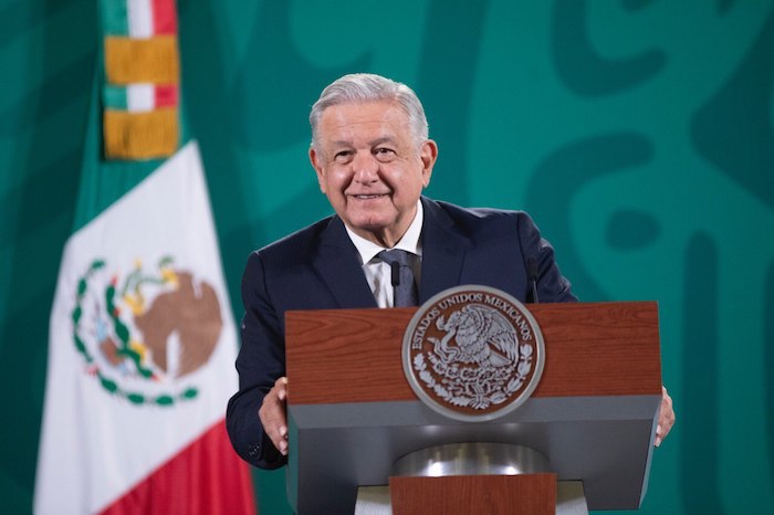 El Presidente Andrés Manuel López Obrador En Su Conferencia De Prensa Desde Palacio Nacional