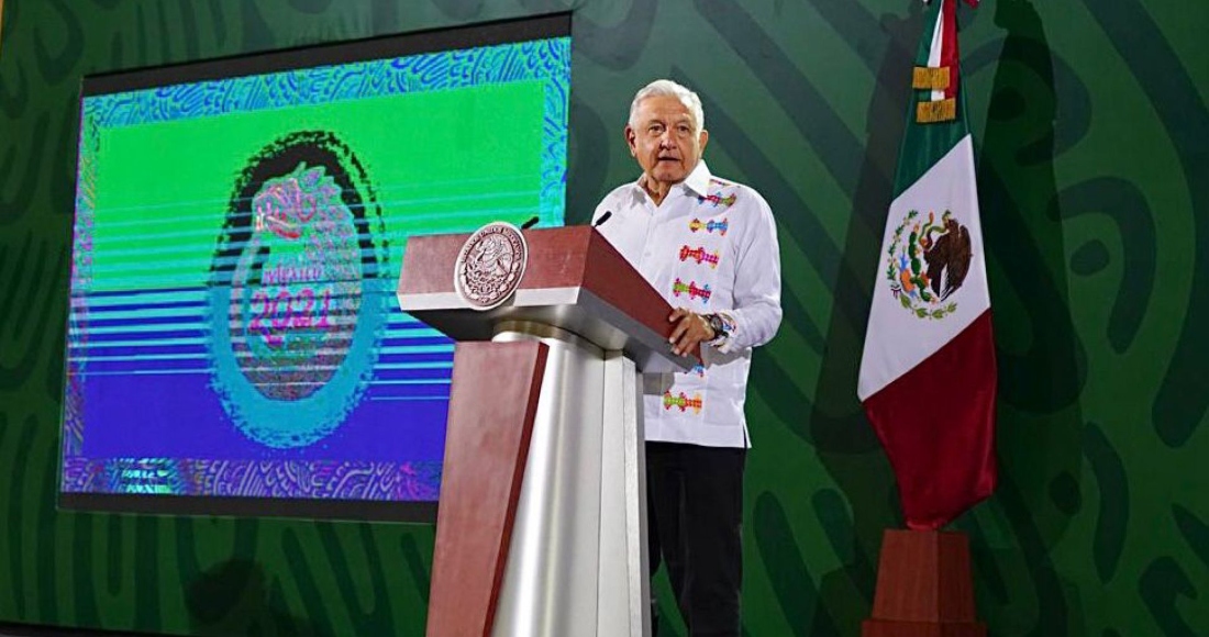 Andrés Manuel López Obrador, Presidente de México, ofreció su conferencia "mañanera" en el Museo Naval México, ubicado en Veracruz.