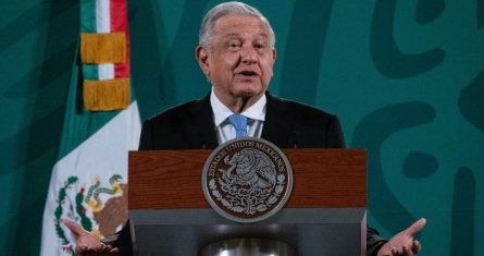 El Presidente Andrés Manuel López Obrador.