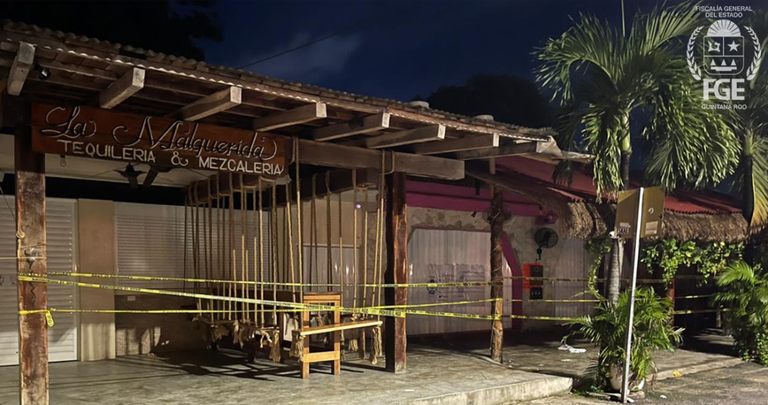 Dos extranjeros muertos y tres lesionados fue el saldo de un ataque armado ocurrido en un restaurante en Tulum, Quintana Roo, la noche del miércoles pasado.