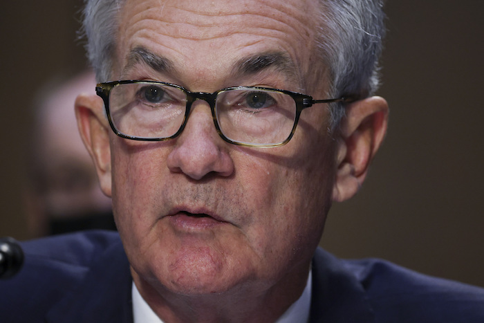 El Presidente De La Reserva Federal De Eu Jerome Powell Testifica Durante Una Audiencia De La Comisión Del Senado Para Banca Vivienda Y Asuntos Urbanos El Martes De Septiembre De En Washington Dc