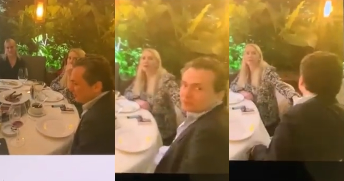 La columnista Lourdes Mendoza dio a conocer el "live" de la foto que captó a Emilio Lozoya, exdirector de Pemex, en el restaurante Hunan, ubicado en la Ciudad de México.