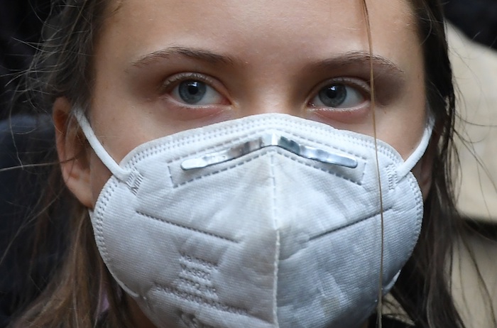 La activista sueca Greta Thunberg.