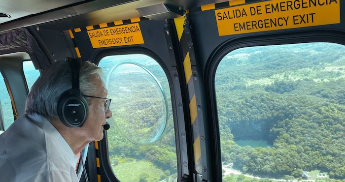 El Presidente Andrés Manuel López Obrador.