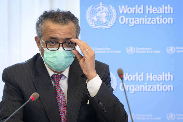 Tedros Adhanom Ghebreyesus Director General De La Organización Mundial De La Salud En La Sede De La Oms En Ginebra Suiza El De Mayo De