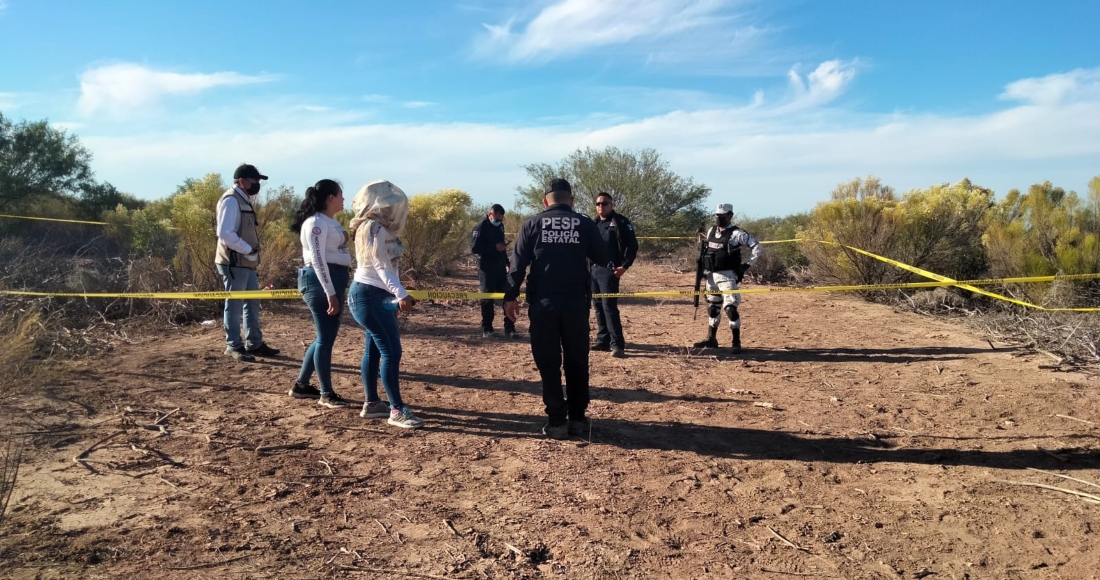 Catorce fosas clandestinas fueron encontradas en el estado de Sonora.