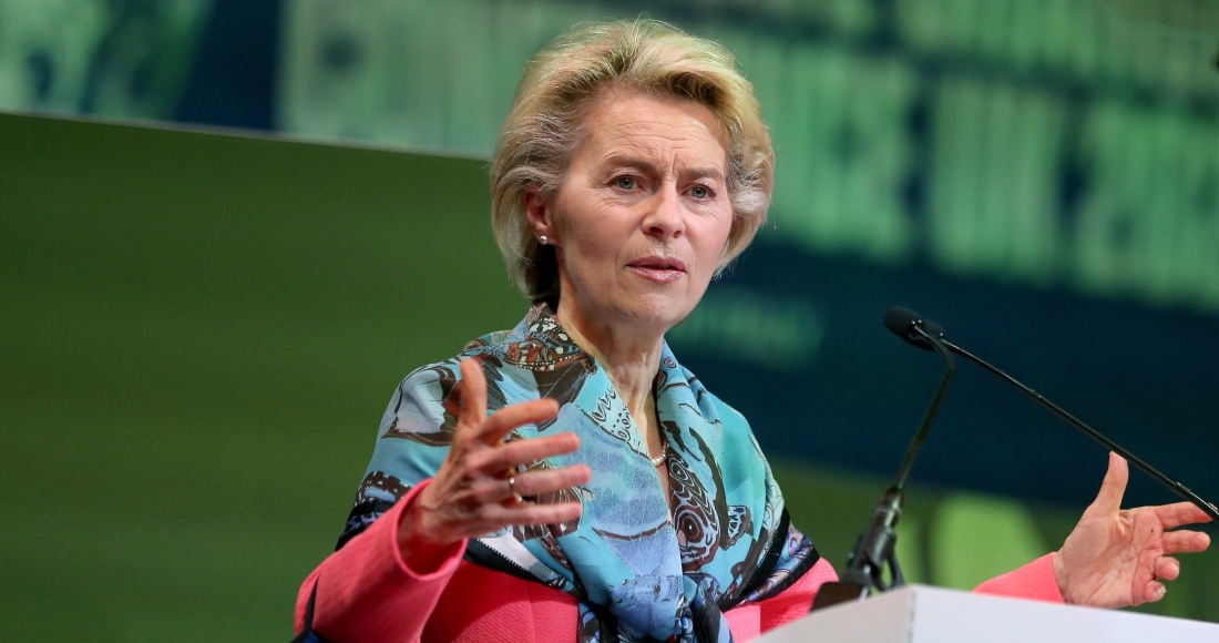 La presidenta de la Comisión Europea, Ursula von der Leyen.