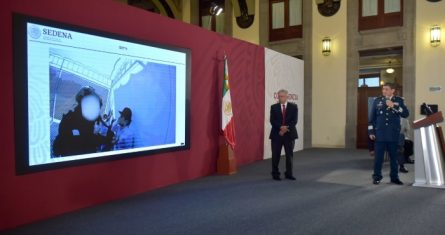 El Presidente Andrés Manuel López Obrador el día de la conferencia en que se habló del fallido operativo para detener a Ovidio Guzmán.