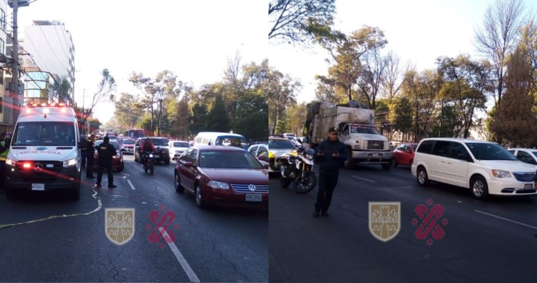 Un hombre en aparente estado de ebriedad atropelló la mañana de este domingo a peregrinos que viajaban a bordo de sus bicicletas sobre Calzada de Tlalpan, ubicada en la Ciudad de México.