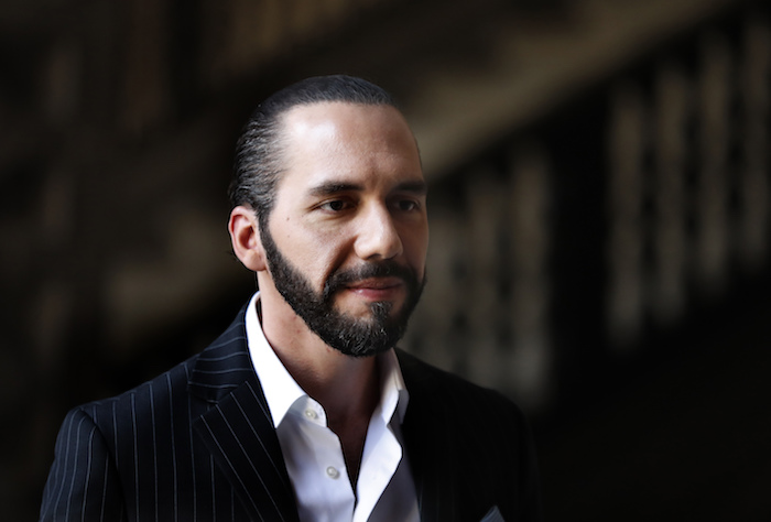 El Presidente De El Salvador Nayib Bukele Habla a La Prensa En El Palacio Nacional De México Después De Una Reunión Con Su Homólogo Andrés Manuel López Obrador En La Ciudad De México El De Marzo De