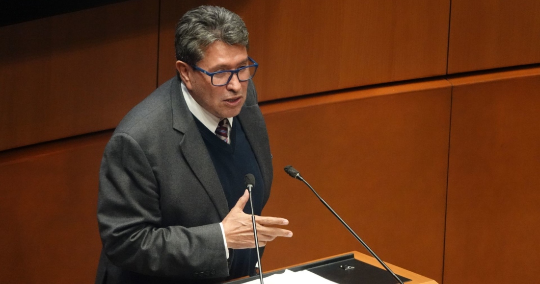 Ricardo Monreal, presidente de la Junta de Coordinación Política (Jucopo) en el Senado.