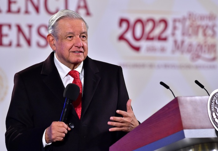 El Presidente Andrés Manuel López Obrador En Su Conferencia De Prensa