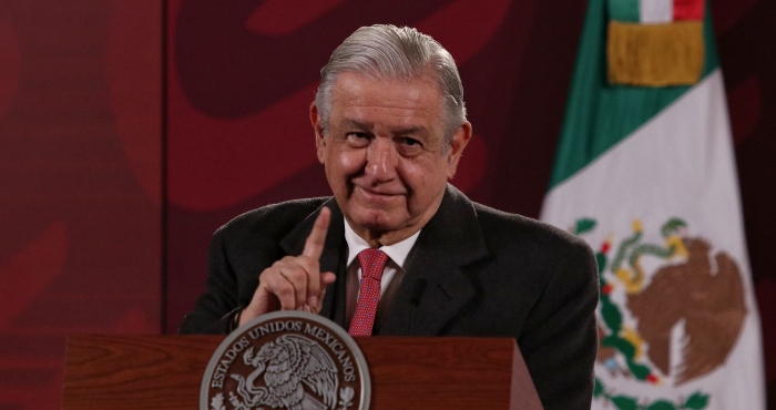 El Presidente Andrés Manuel López Obrador.