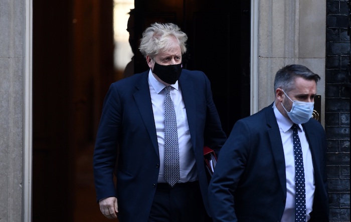 El Primer Ministro Británico Boris Johnson Ofreció Este Miércoles Sus disculpas Ante El Parlamento Británico Por Haber Acudido a Lo Que Pensó Que Era Un evento De Trabajo En Los Jardines De Downing Street