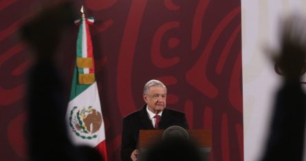 El Presidente Andrés Manuel López Obrador.