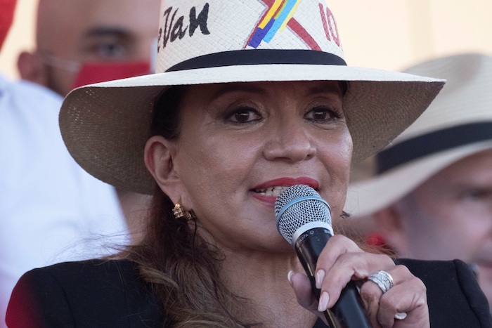 La Presidenta electa de Honduras, Xiomara Castro, en una fotografía de archivo.