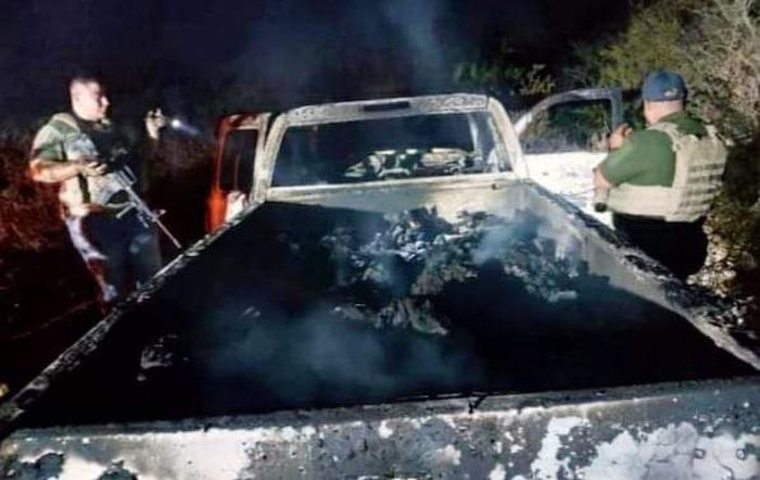 Según Indagatorias De La Fiscalía General De Justicia Del Estado De Tamaulipas Tienen Establecido Que La Muerte Fue Provocada Por Proyectiles De Arma De Fuego Y Después Se Les Prendió Fuego Sin Encontrarse Casquillos En La Zona