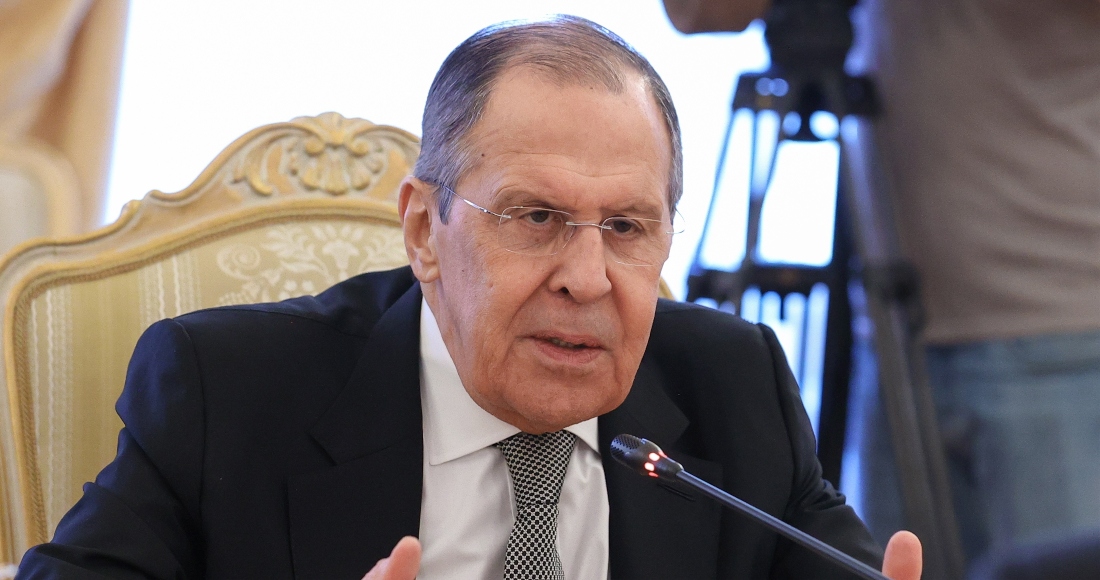 El Ministro ruso de Asuntos Exteriores, Sergei Lavrov, este martes en Moscú.