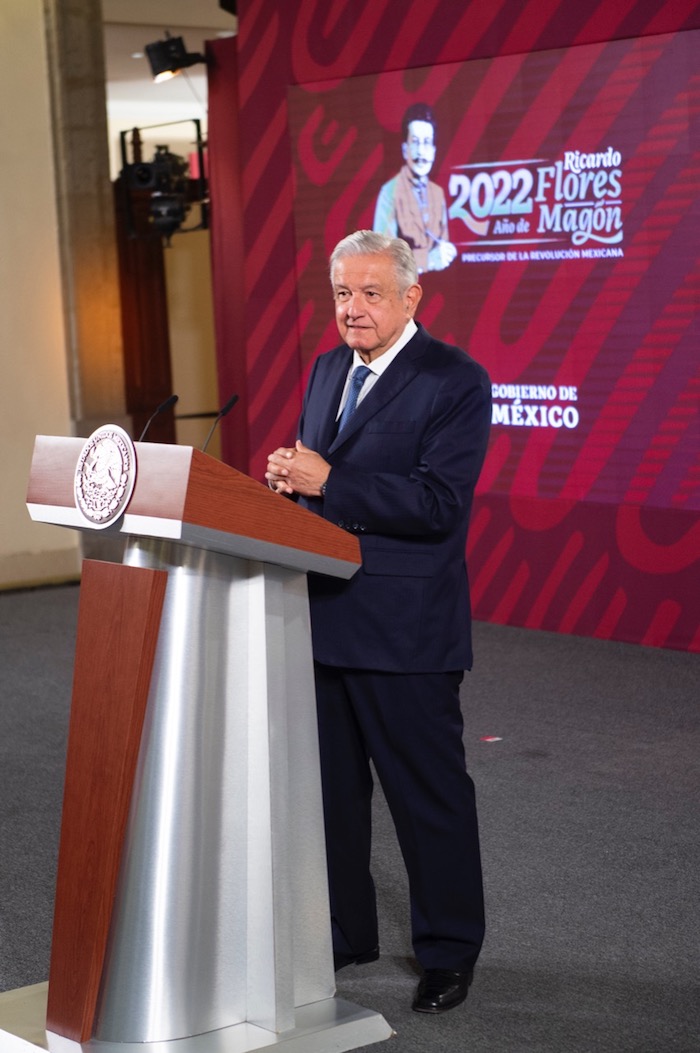 El Presidente Andrés Manuel López Obrador En Su Conferencia De Prensa Celebrada En Palacio Nacional