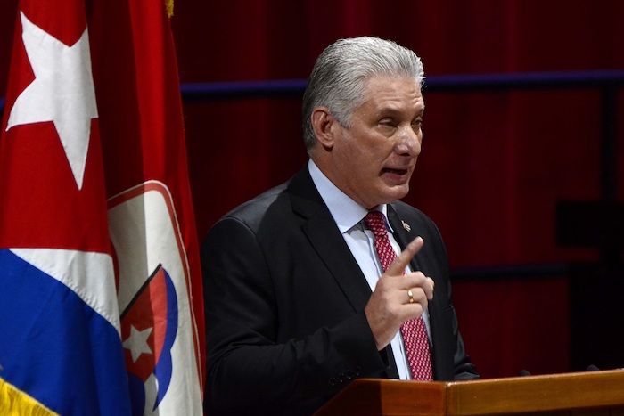 Foto de archivo del Presidente de Cuba, Miguel Díaz-Canel.