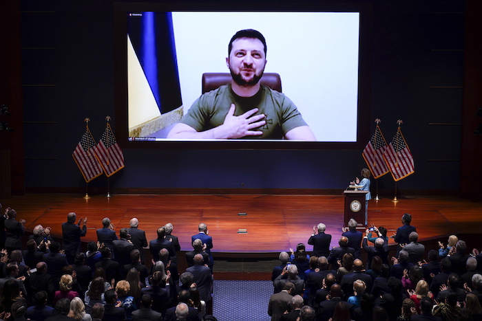 El Presidente de Ucrania, Volodímir Zelenski.