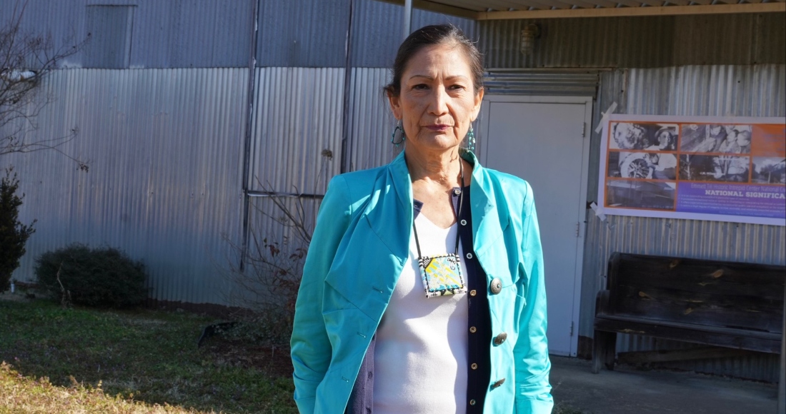 Deb Haaland, Secretaria del Interior de Estados Unidos.