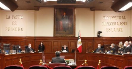 Inicio de sesiones en la Suprema Corte de Justicia de la Nación (SCJN).