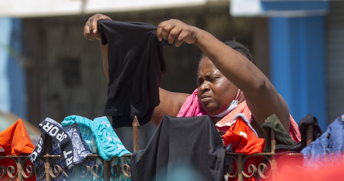 Cientos de mujeres y niños haitianos arribaron a las casas albergue para migrantes en Monterrey.