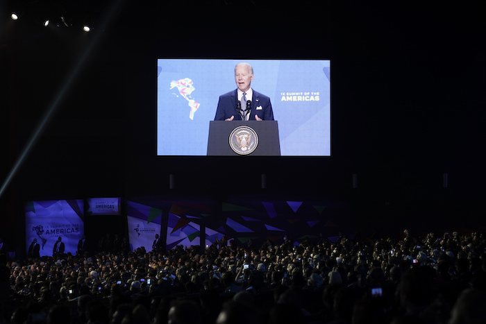 El Presidente Estadounidense Joe Biden Habla En La Ceremonia De Inauguración De La Cumbre De Las Américas El Miércoles De Junio De En Los Ángeles