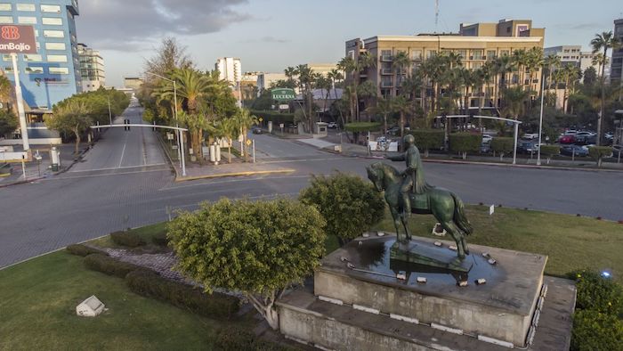 Las Calles De Tijuana Amanecieron Vacías Y Con Calma Para Recibir El Año El Pasado De Enero De