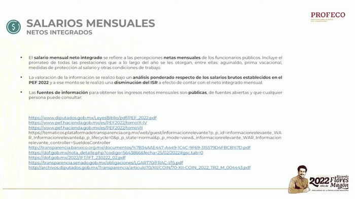 Fuentes De Información Para Conocer Los Ingresos Netos Mensuales De Los Servidores Públicos