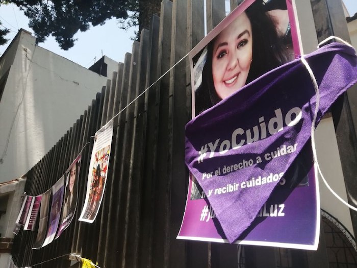 La Protesta Fue Convocada Por El Colectivo Al Que Luz Raquel Pertenecía E Inició Cerca Del Mediodía En Las Oficinas Ubicadas En La Colonia Del Valle En La Ciudad De México