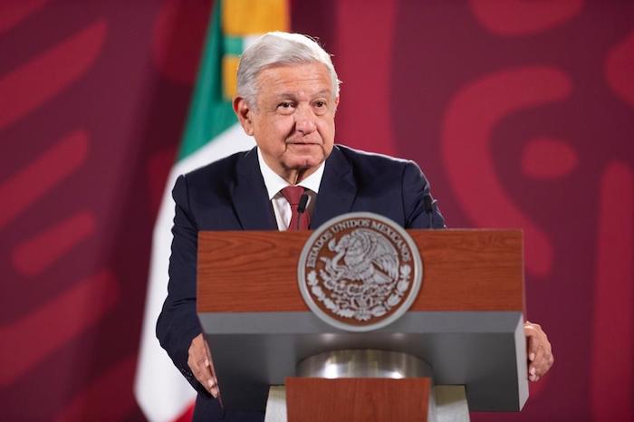 El Presidente Andrés Manuel López Obrador En Conferencia De Prensa Desde Palacio Nacional