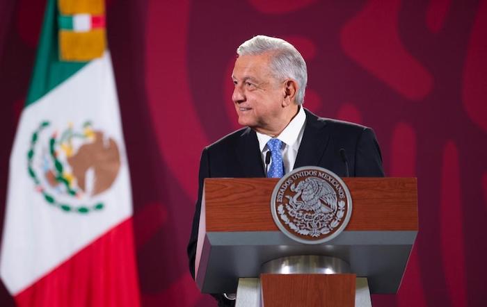 El Presidente Andrés Manuel López Obrador En Su Conferencia De Prensa Desde Palacio Nacional