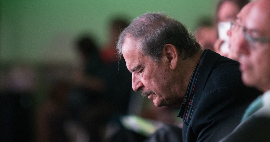 Vicente Fox Quesada, expresidente de México, durante un evento en febrero de 2019.