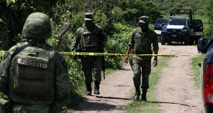 Elementos de la Secretaría de la Defensa Nacional (Sedena) en Morelos.