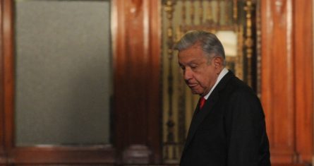 El Presidente Andrés Manuel López Obrador.